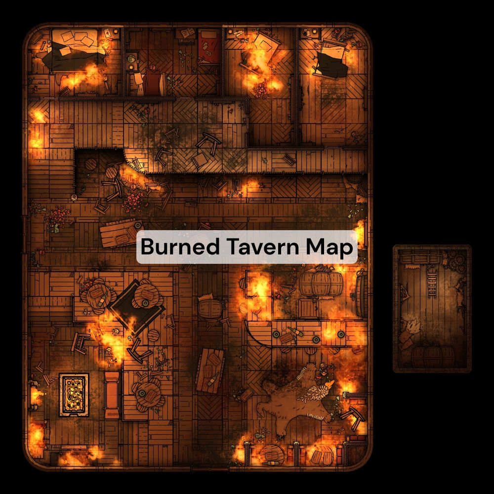 Ultimate Tavern Battle Map Bundle [20x20]