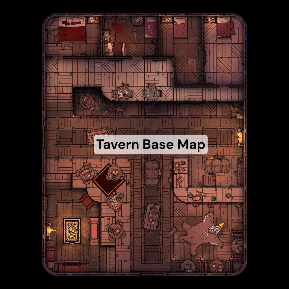 Ultimate Tavern Battle Map Bundle [20x20]