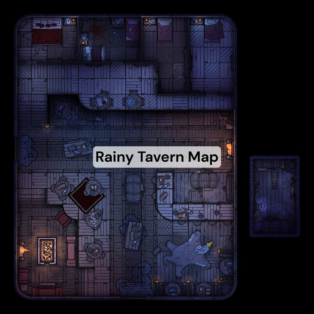 Ultimate Tavern Battle Map Bundle [20x20]