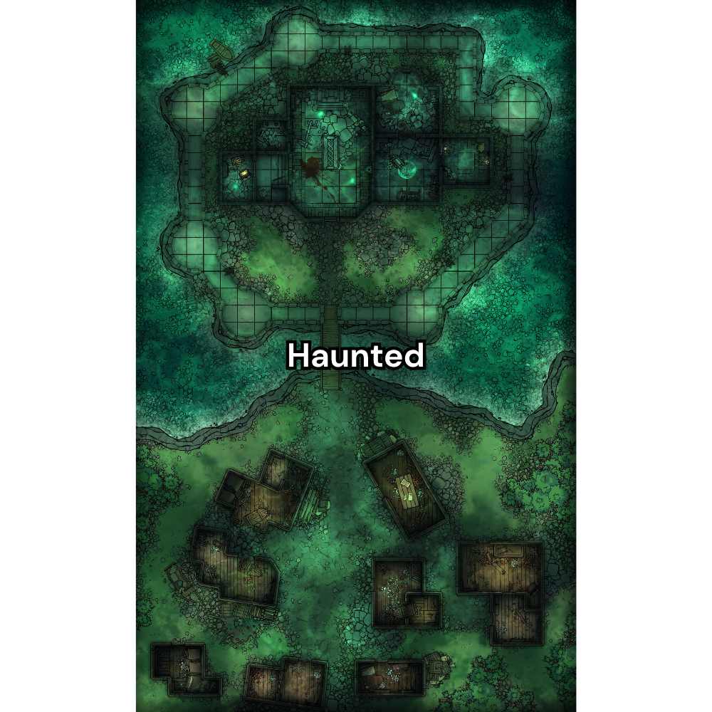 Coastal Fort RPG Battlemap Pack [26x42]