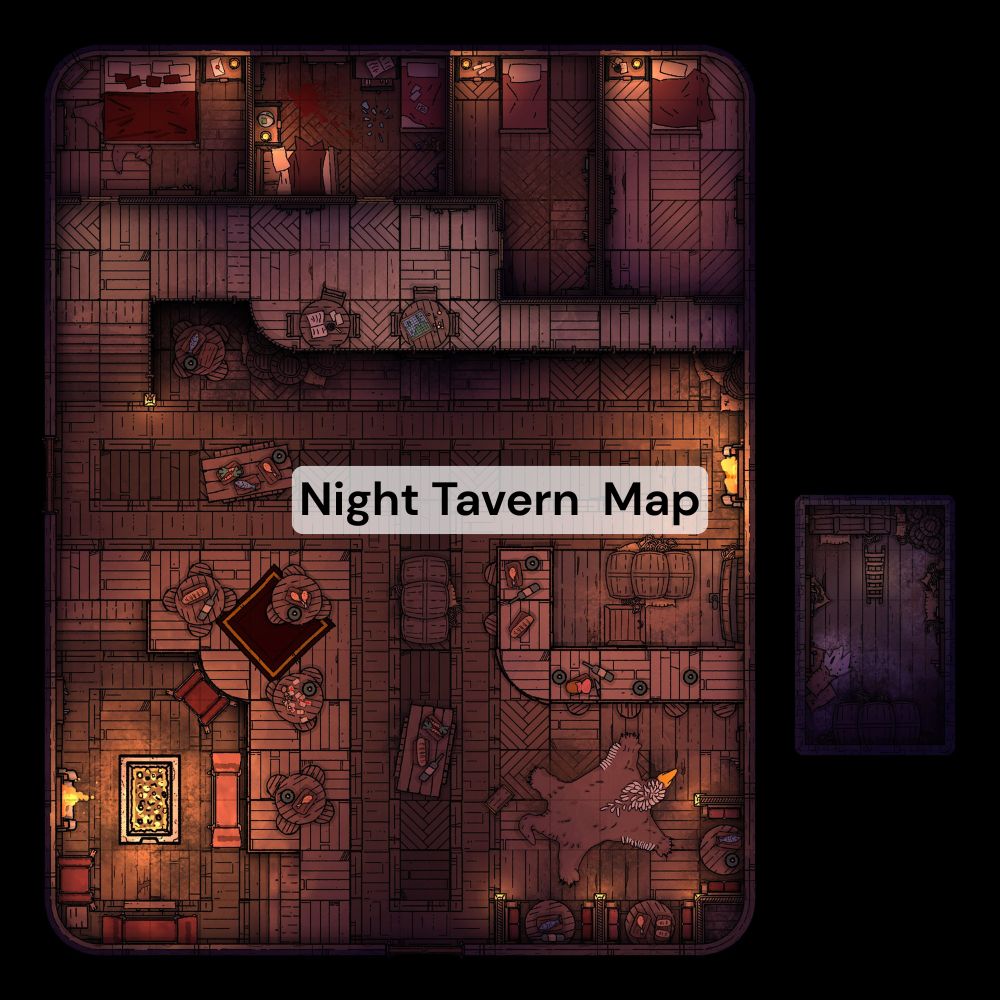 Ultimate Tavern Battle Map Bundle [20x20]