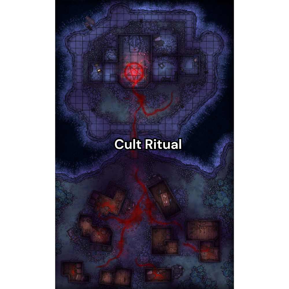 Coastal Fort RPG Battlemap Pack [26x42]