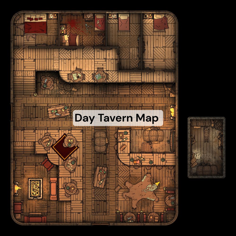 Ultimate Tavern Battle Map Bundle [20x20]